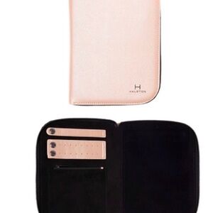 Halston Pink Travel Jewelry Organizer